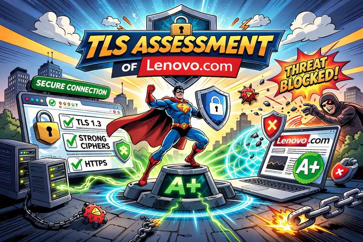 TLS Landscape Report for lenovo.com